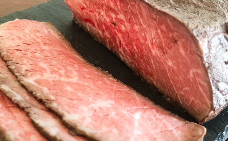 北海道産の和牛を使用した和牛ローストビーフ